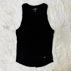 YoungLA Black Men's Tank Top Medium 100% Cotton